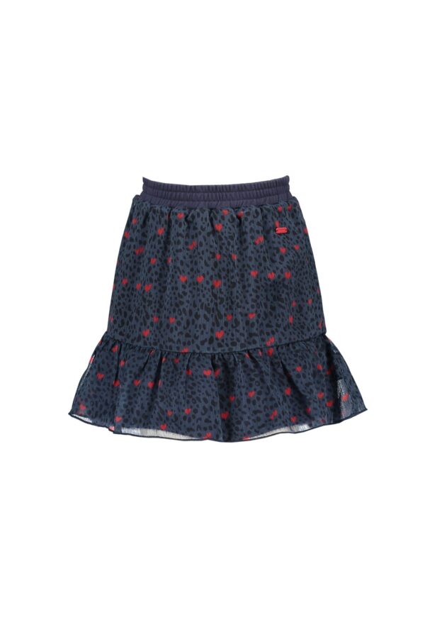 Le Chic Meisjes rok reversibel - TAMMY - Marine blauw