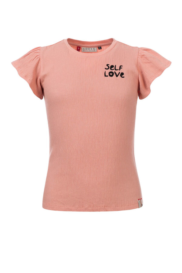 LOOXS Little Meisjes t-shirt - Sorbet