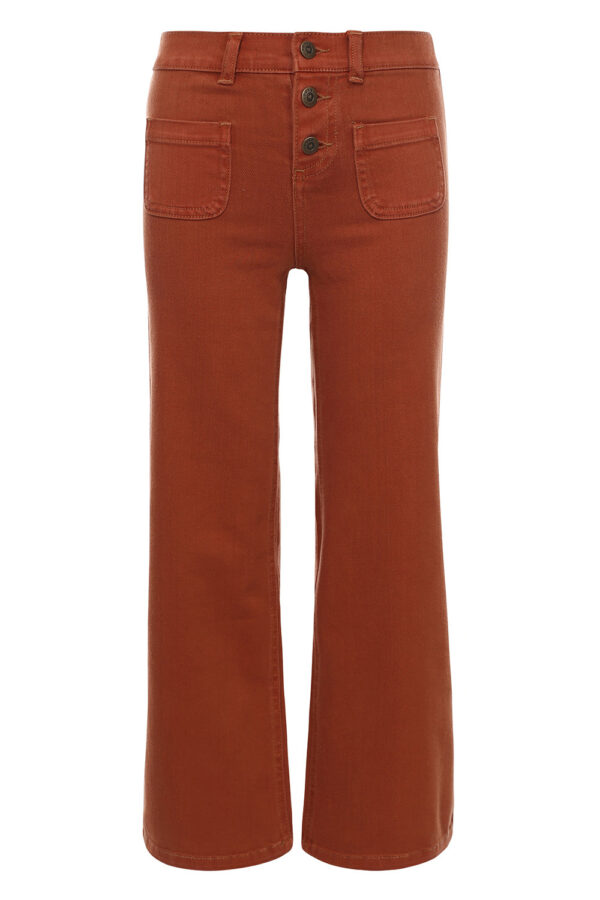 LOOXS 10sixteen Meisjes flair broek - Amandel