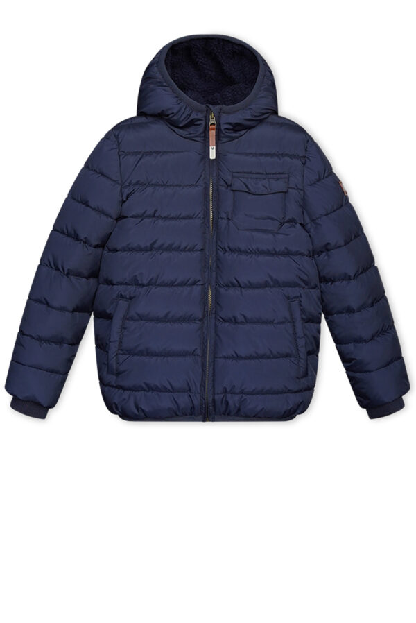 Moodstreet Jongens winterjas puffer - Navy blauw