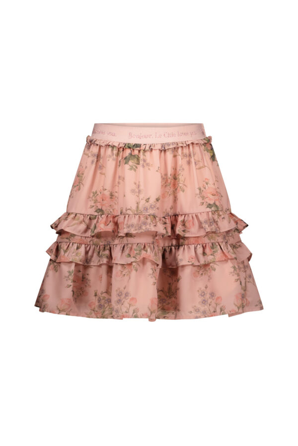 Le Chic Meisjes rok - Twicky - Candy romantic rozen